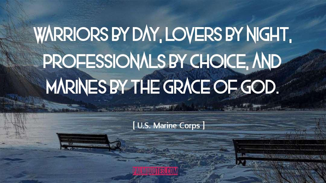 Grace Of God quotes by U.S. Marine Corps