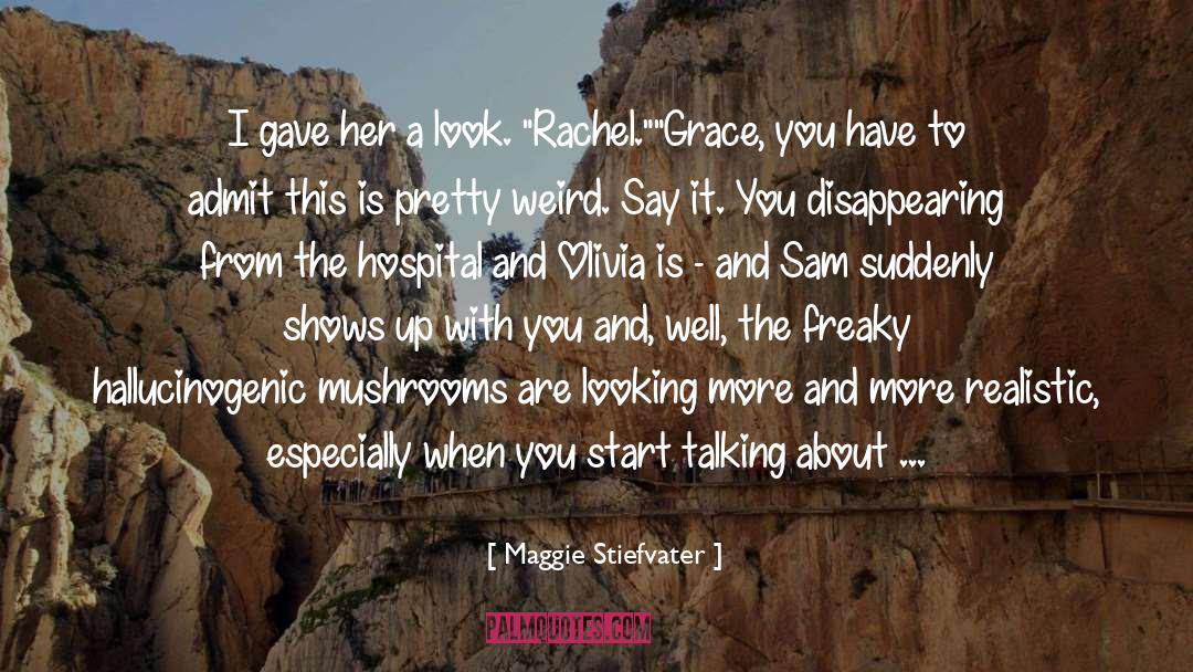 Grace quotes by Maggie Stiefvater