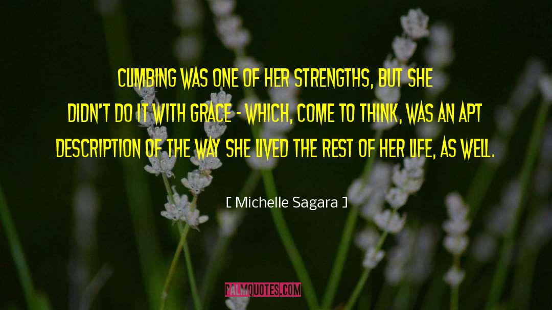 Grace Reagan quotes by Michelle Sagara