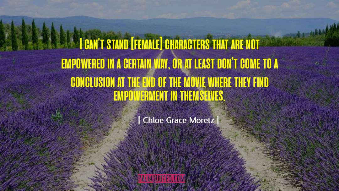Grace Reagan quotes by Chloe Grace Moretz