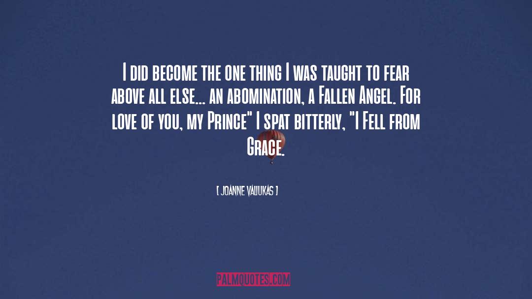 Grace Samuels quotes by Joanne Valiukas