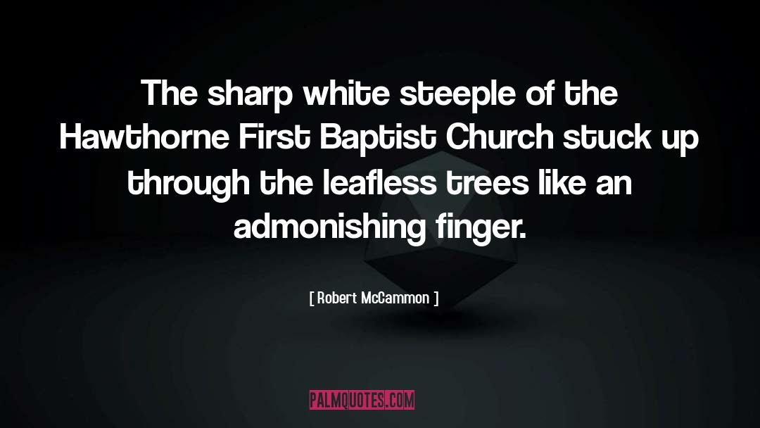 Grace Tabernacle Missionary Baptist Church quotes by Robert McCammon