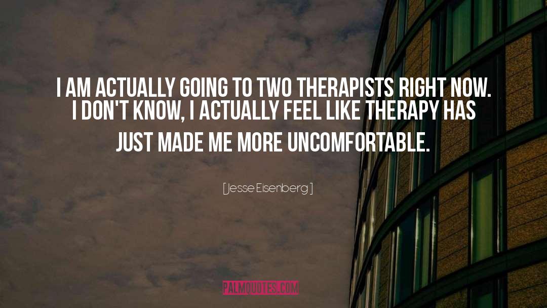 Grace Therapy quotes by Jesse Eisenberg
