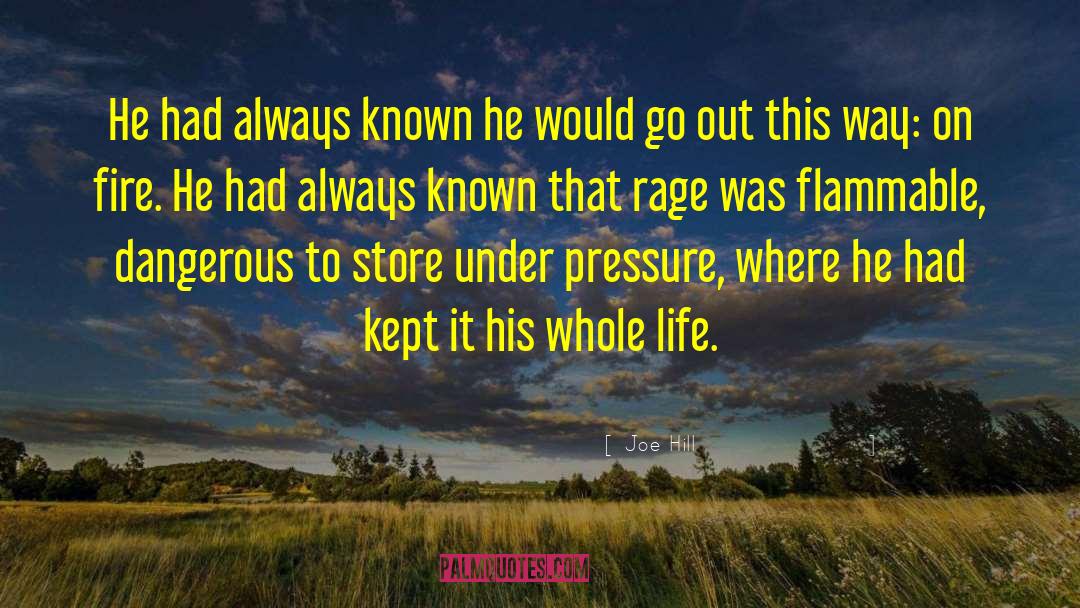 Grace Under Pressure quotes by Joe Hill