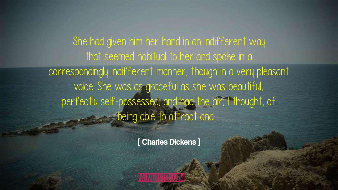 Graceful Letdown quotes by Charles Dickens