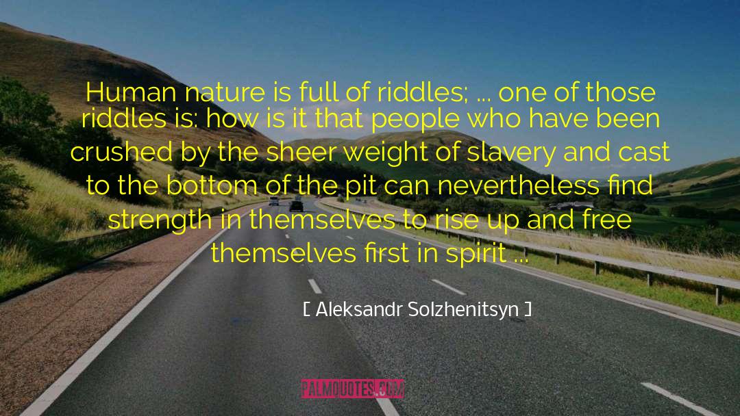 Graceful Nature quotes by Aleksandr Solzhenitsyn