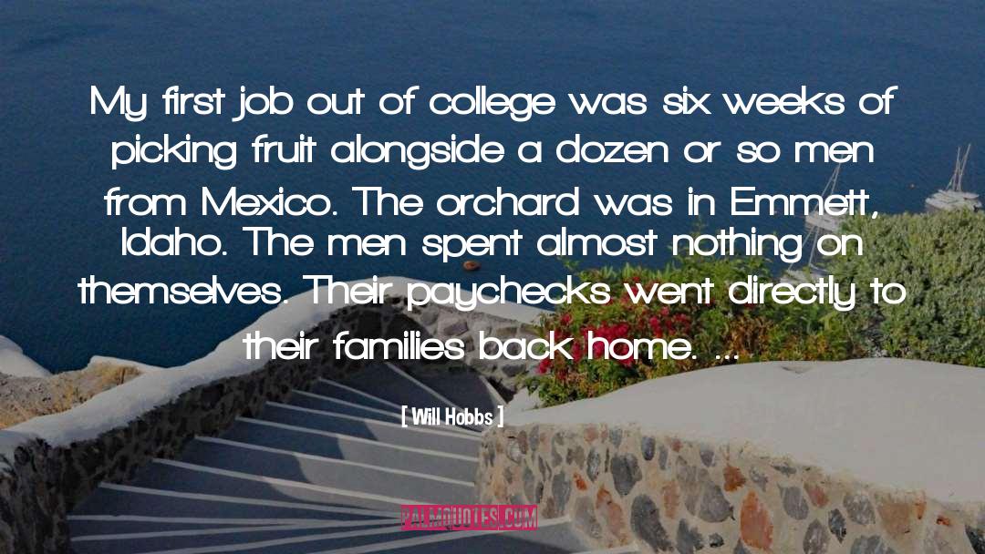 Gracejo Mexico quotes by Will Hobbs