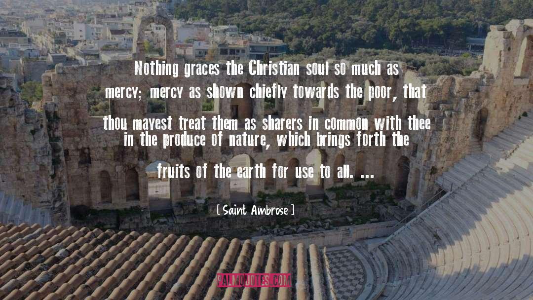 Graces quotes by Saint Ambrose