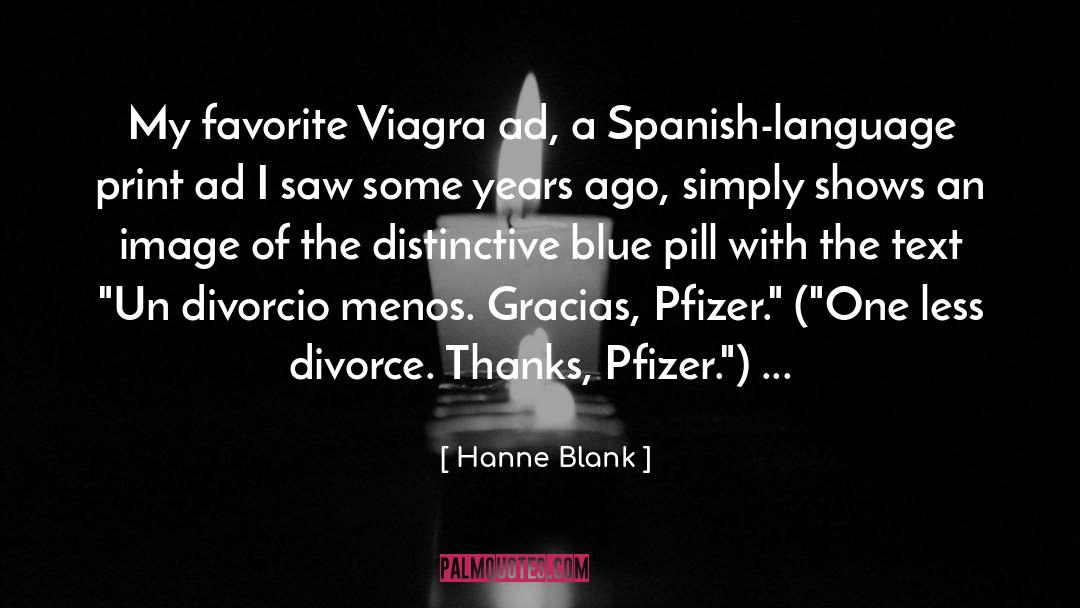 Gracias Sinonimos quotes by Hanne Blank