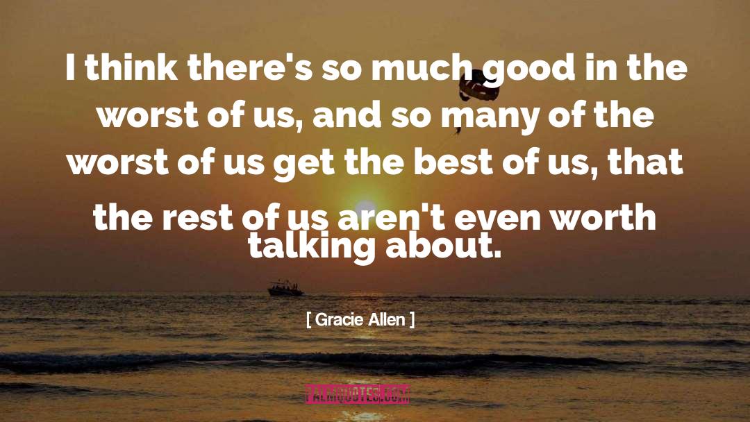 Gracie quotes by Gracie Allen