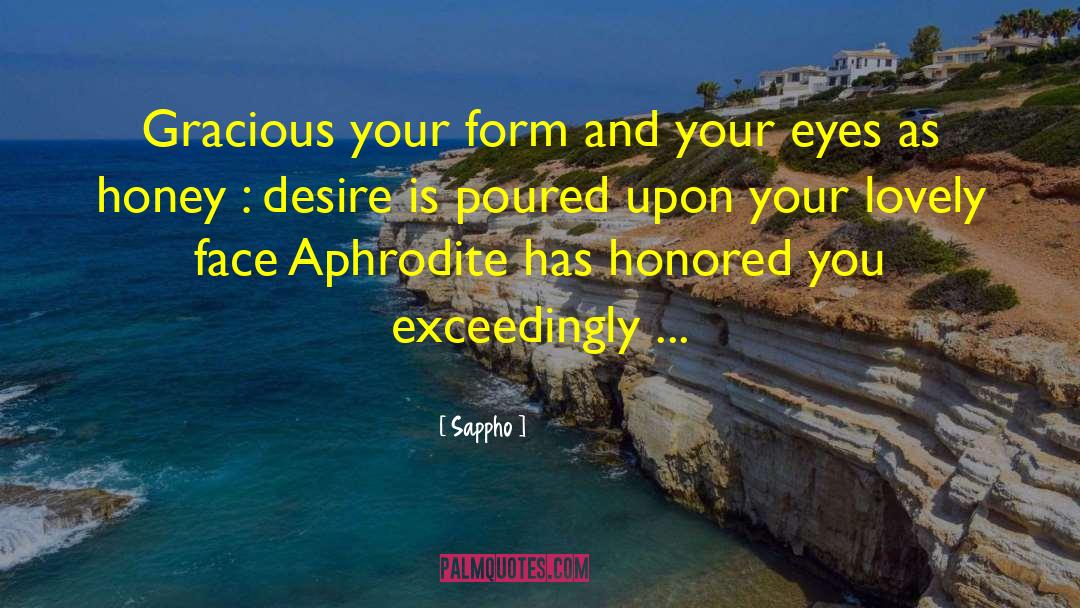 Gracious quotes by Sappho