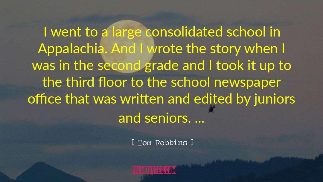 Grades quotes by Tom Robbins