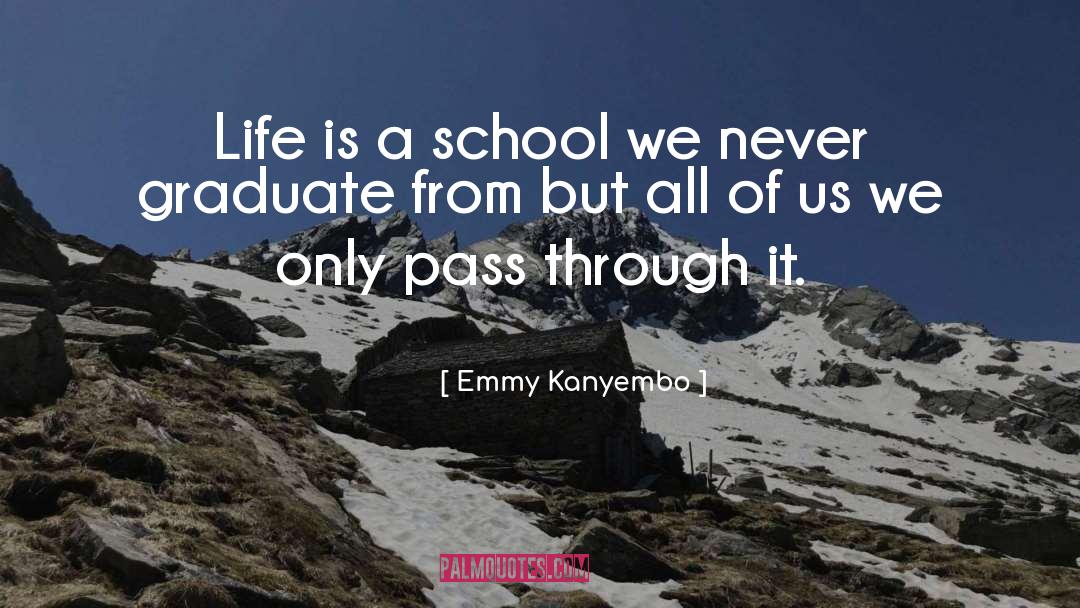Graduate quotes by Emmy Kanyembo