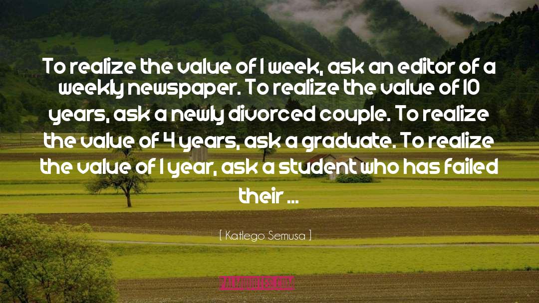 Graduate quotes by Katlego Semusa
