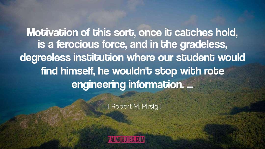 Graduate Student quotes by Robert M. Pirsig
