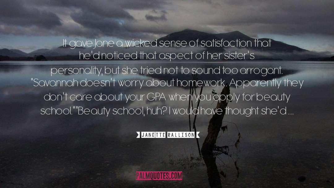 Graduated quotes by Janette Rallison