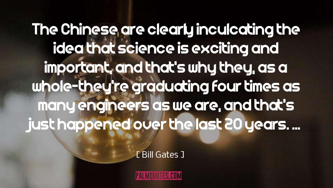 Graduating quotes by Bill Gates