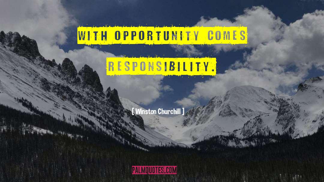 Graduation Opportunity quotes by Winston Churchill
