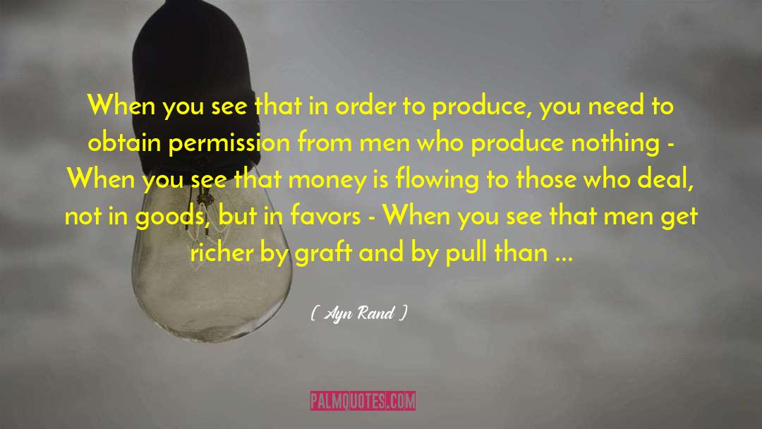 Graft quotes by Ayn Rand