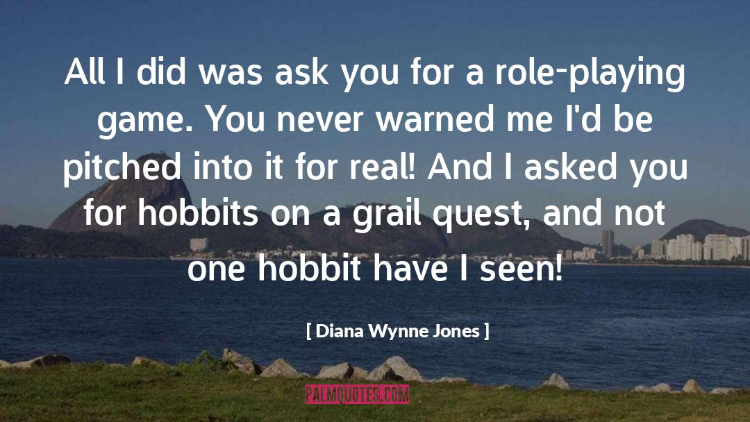 Grail quotes by Diana Wynne Jones