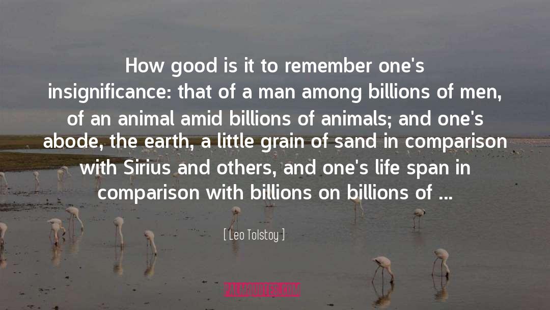 Grain Of Sand quotes by Leo Tolstoy