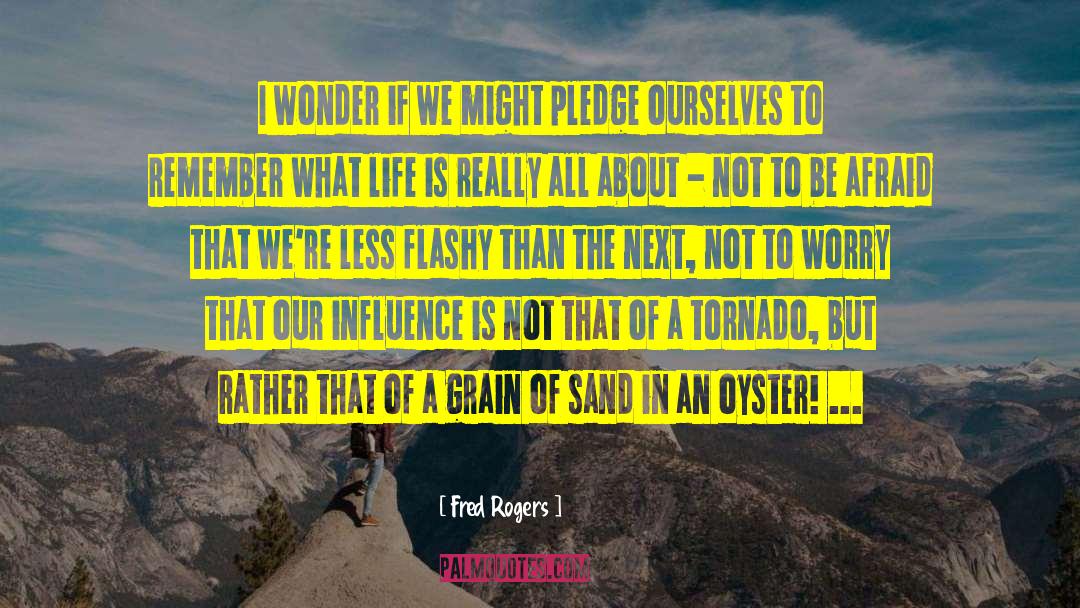 Grain Of Sand quotes by Fred Rogers