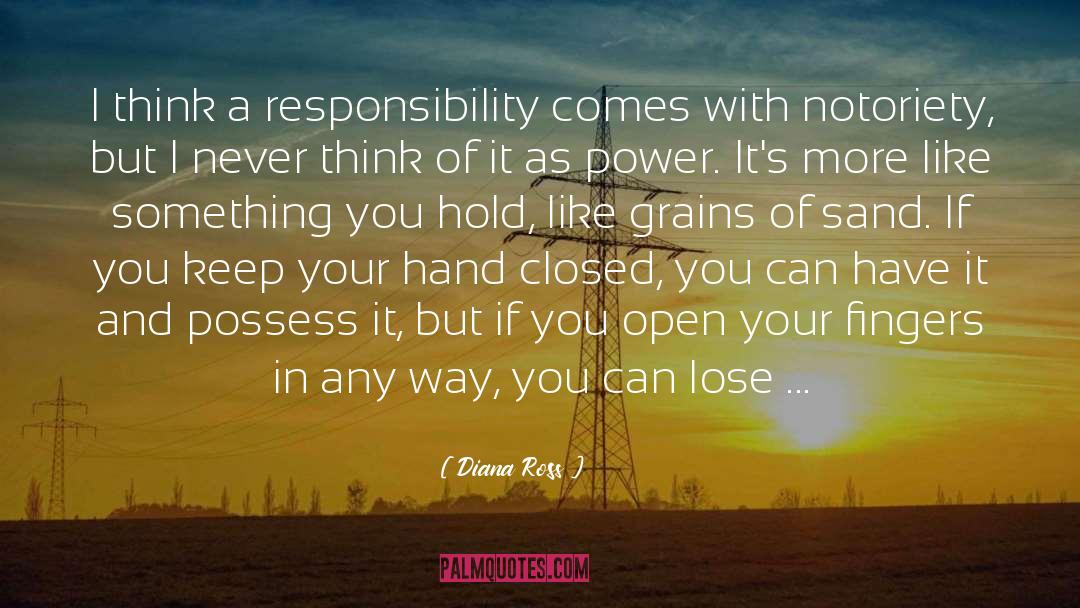 Grains Of Sand quotes by Diana Ross