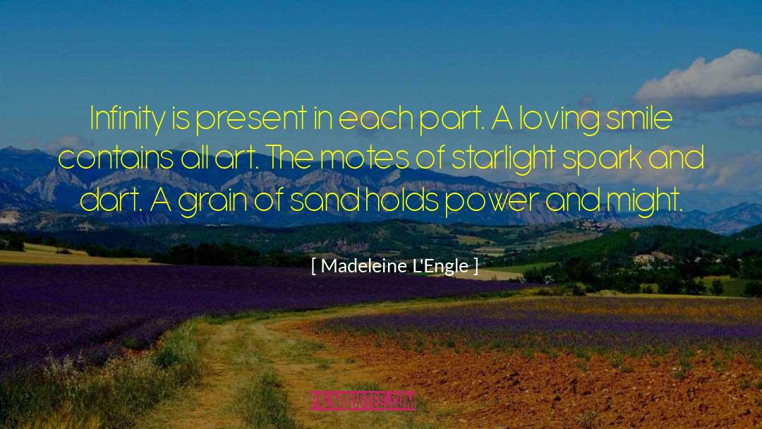 Grains Of Sand quotes by Madeleine L'Engle