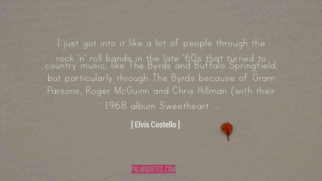Gram Parsons quotes by Elvis Costello