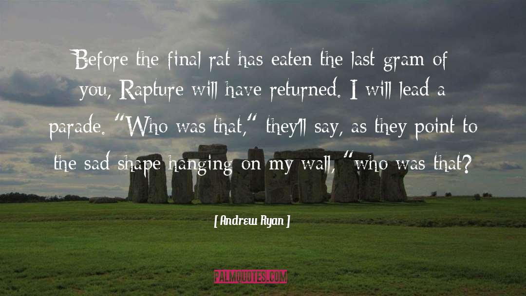 Gram quotes by Andrew Ryan