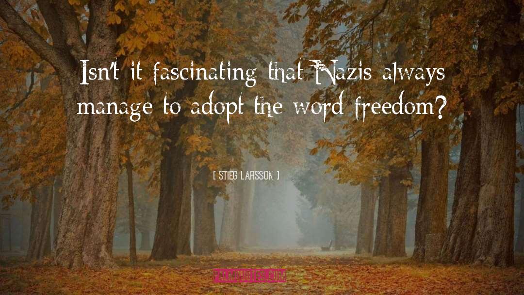 Grammar Nazi quotes by Stieg Larsson
