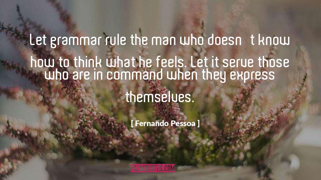 Grammar quotes by Fernando Pessoa