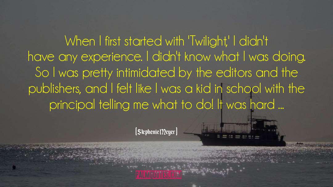 Grammar School quotes by Stephenie Meyer