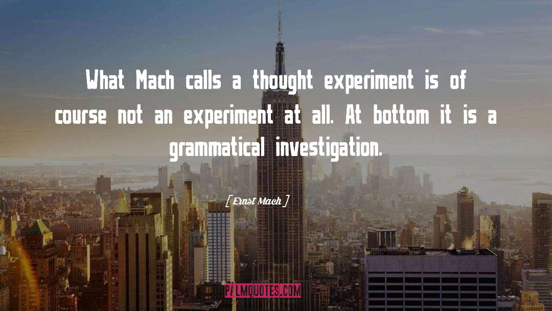 Grammatical Error quotes by Ernst Mach