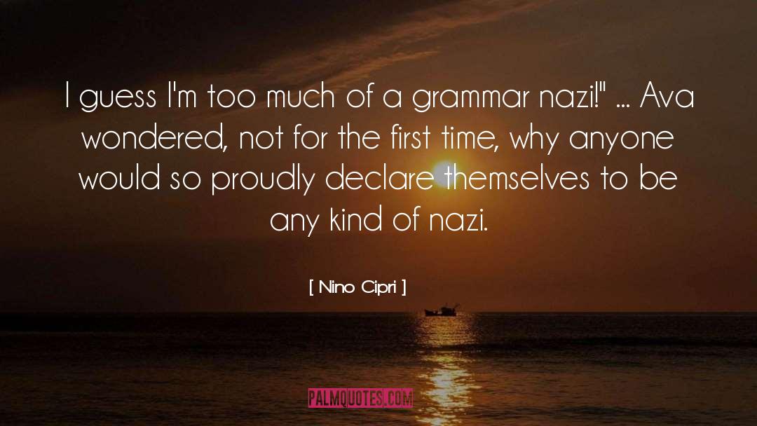 Grammer quotes by Nino Cipri