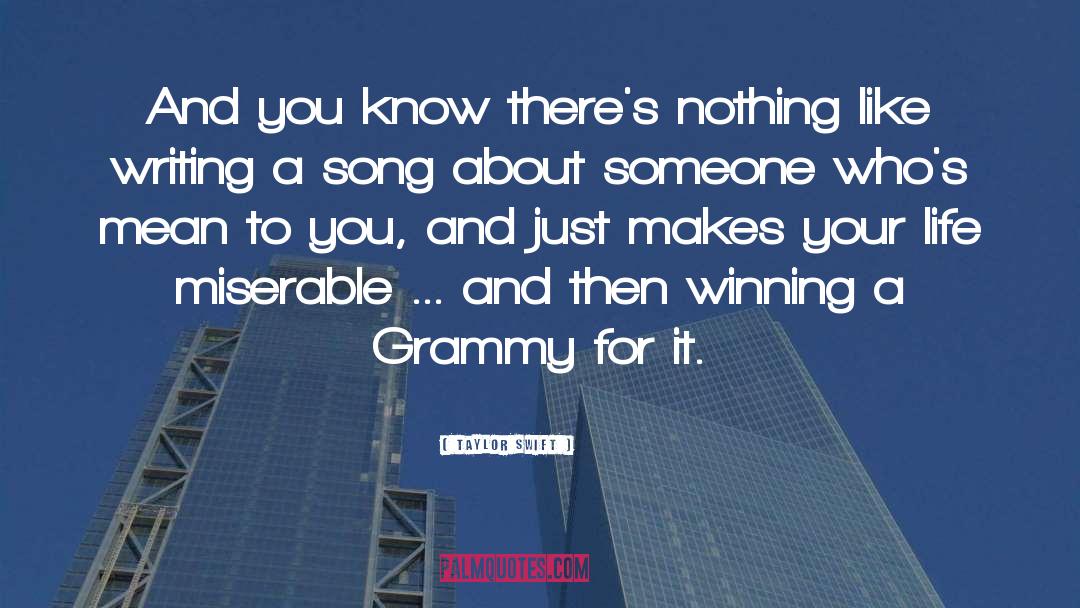 Grammy quotes by Taylor Swift
