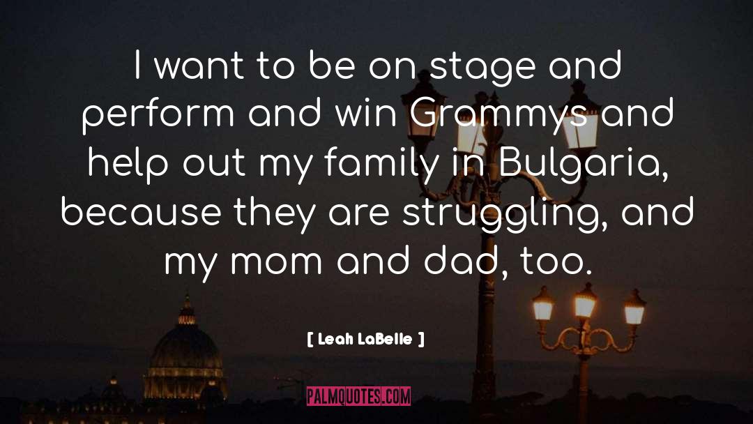 Grammys quotes by Leah LaBelle