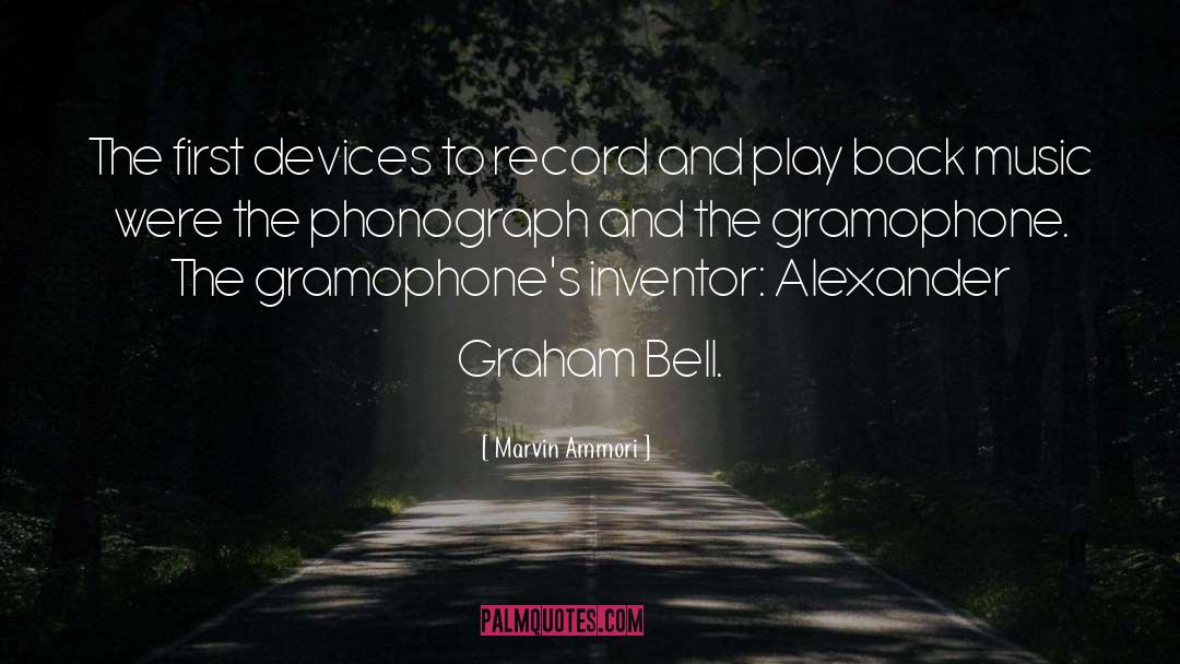Gramophone quotes by Marvin Ammori