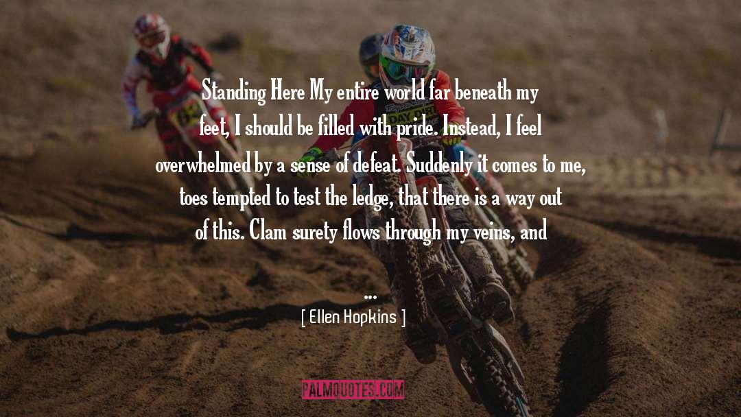 Grampies Clam quotes by Ellen Hopkins