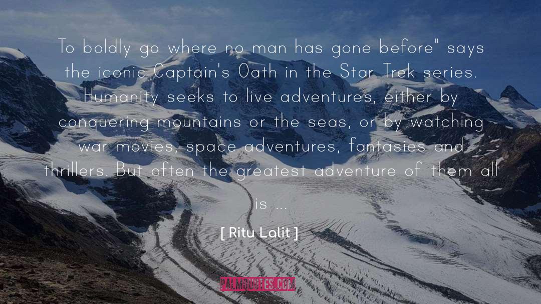 Grand Adventure quotes by Ritu Lalit