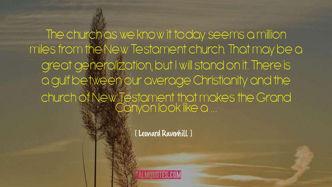 Grand Canyon quotes by Leonard Ravenhill