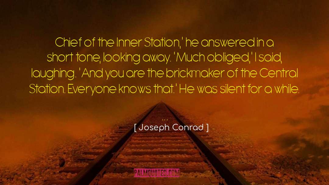 Grand Central Station Movie quotes by Joseph Conrad