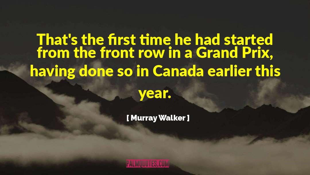 Grand Daughter quotes by Murray Walker