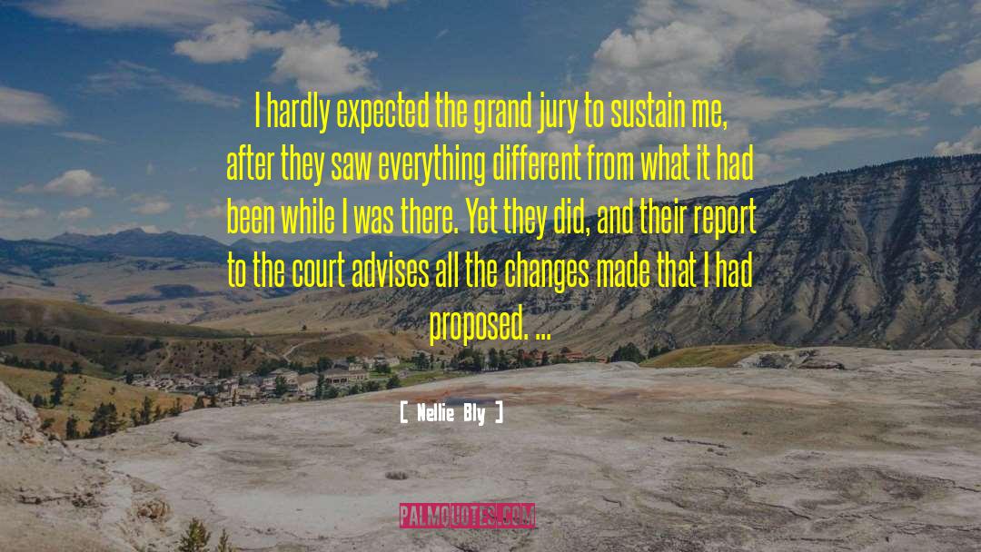 Grand Jury quotes by Nellie Bly