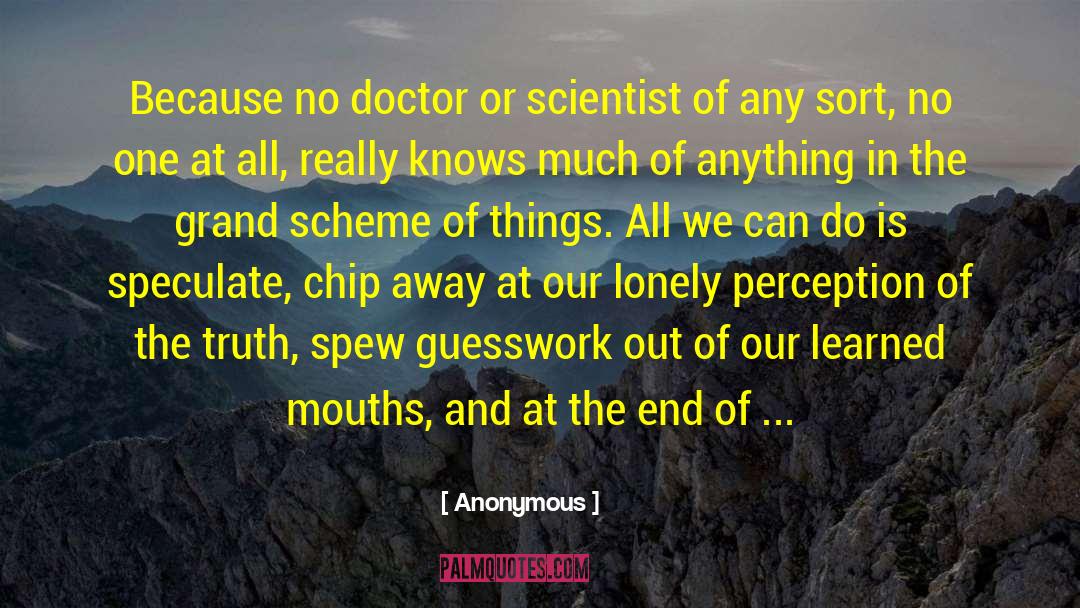 Grand Scheme quotes by Anonymous