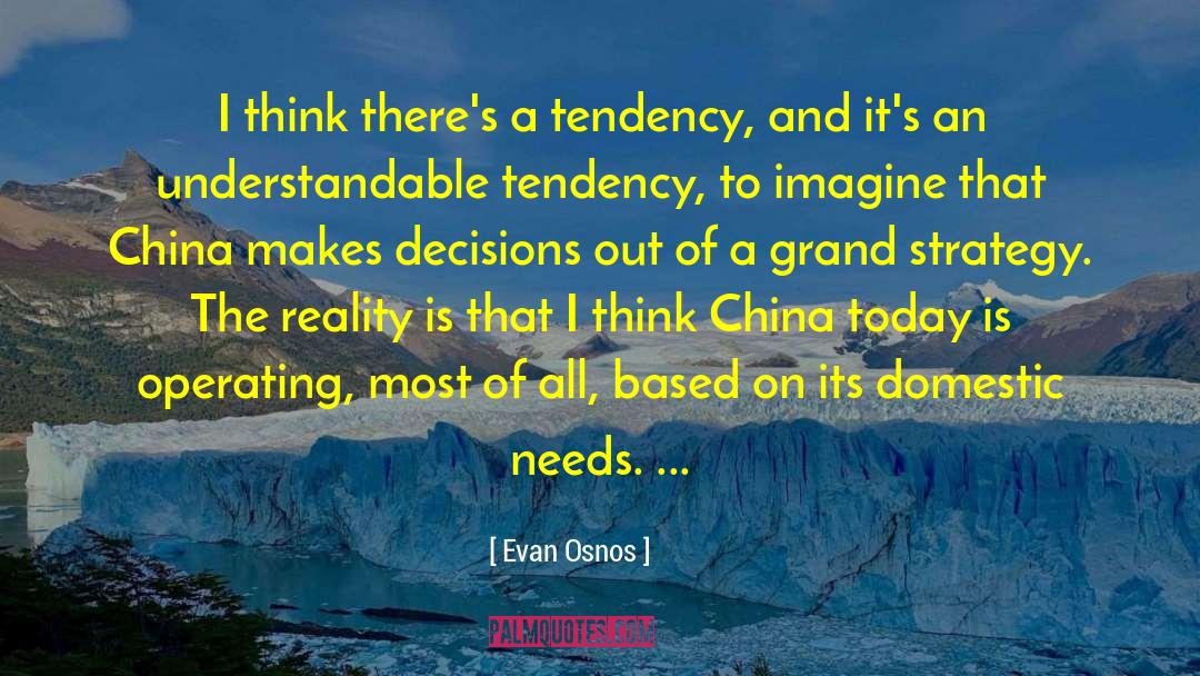Grand Strategy quotes by Evan Osnos