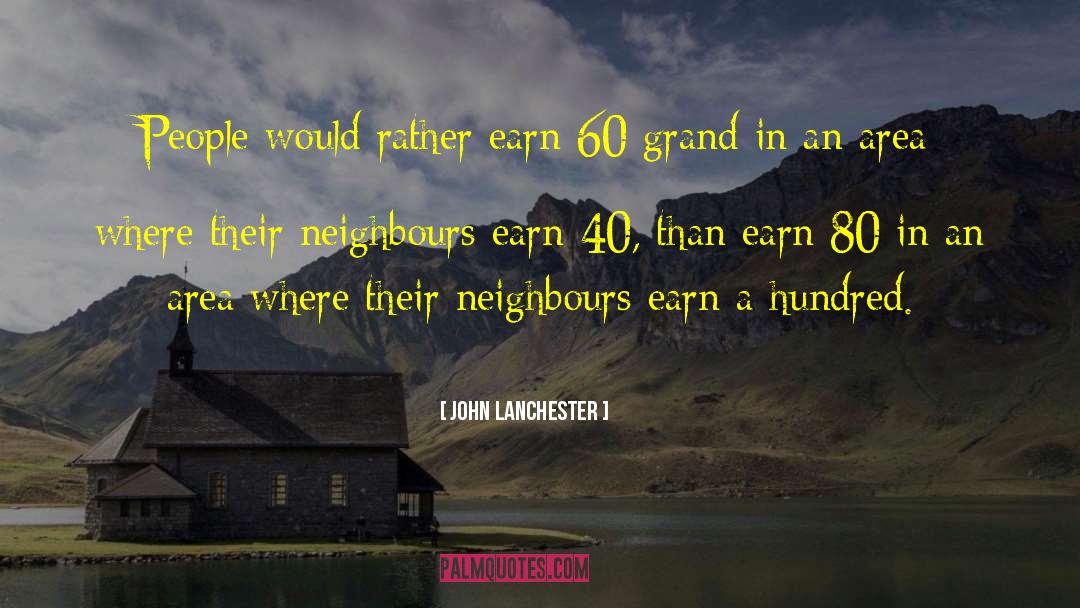 Grand Tour quotes by John Lanchester