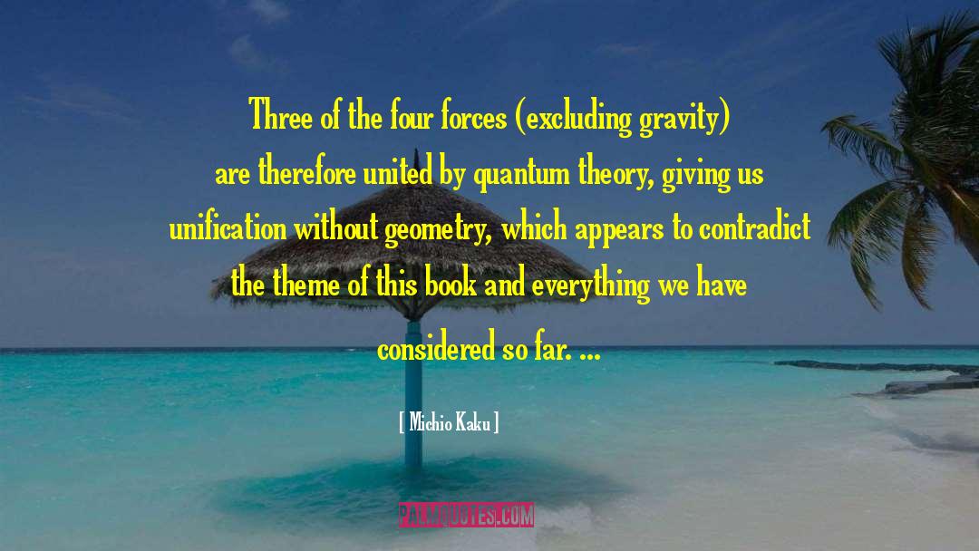 Grand Unification Theory quotes by Michio Kaku