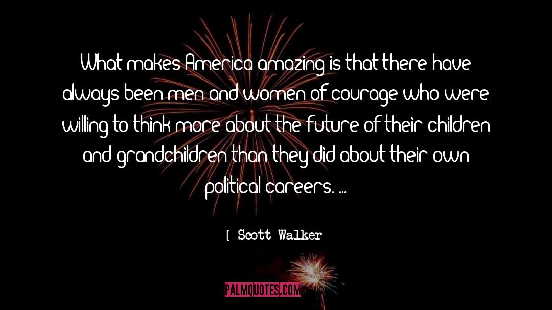 Grandchildren quotes by Scott Walker