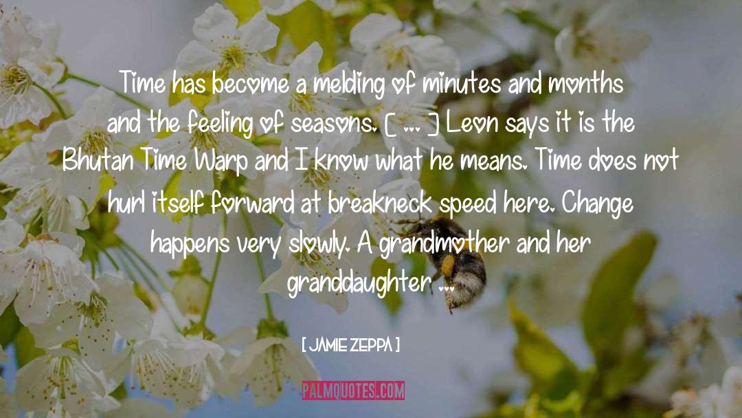 Granddaughter quotes by Jamie Zeppa